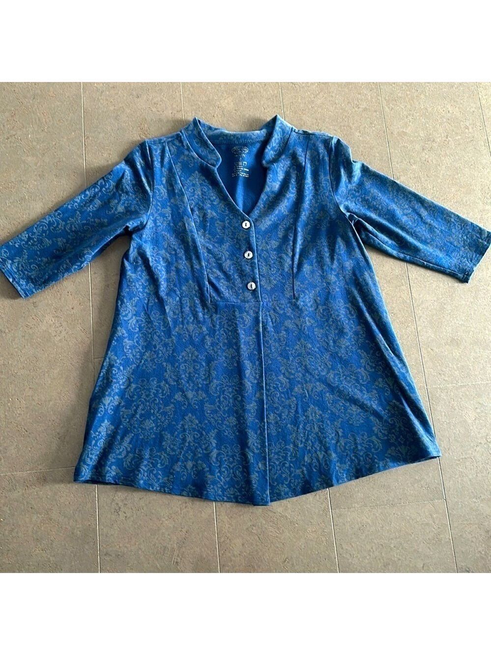 Blue Sky Clothing blouse tunic size Small